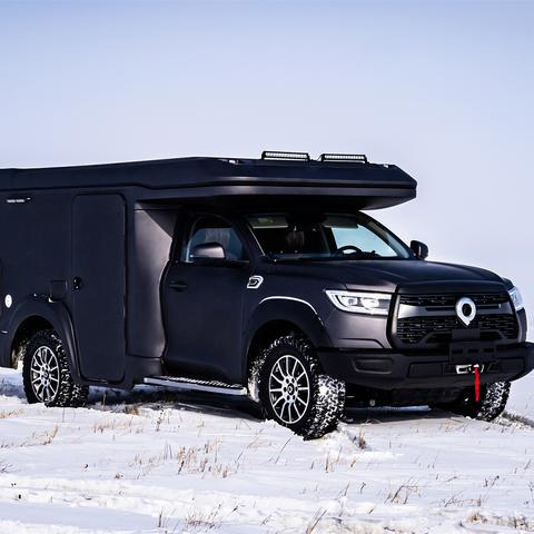 国产皮卡升顶房车,科技与舒适旅行的融合典范