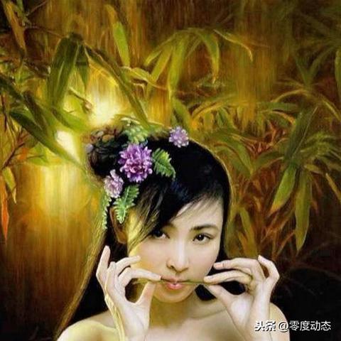 东方神女李勤油画作品，探索艺术新境界