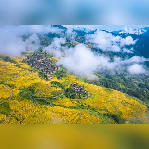 龙脊梯田,自然与人文的和谐交响乐章