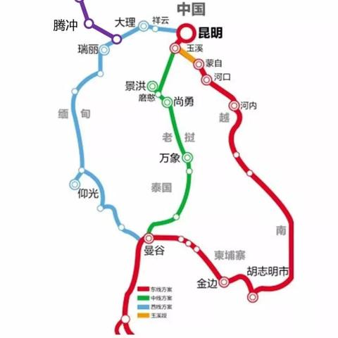 最新全国火车路线图详解