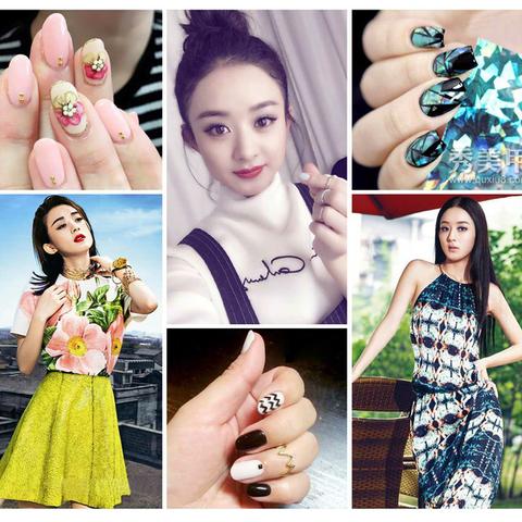 最新美甲流行趋势,五大时尚设计引领潮流