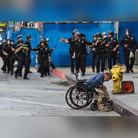 美国暴力抗议现状分析